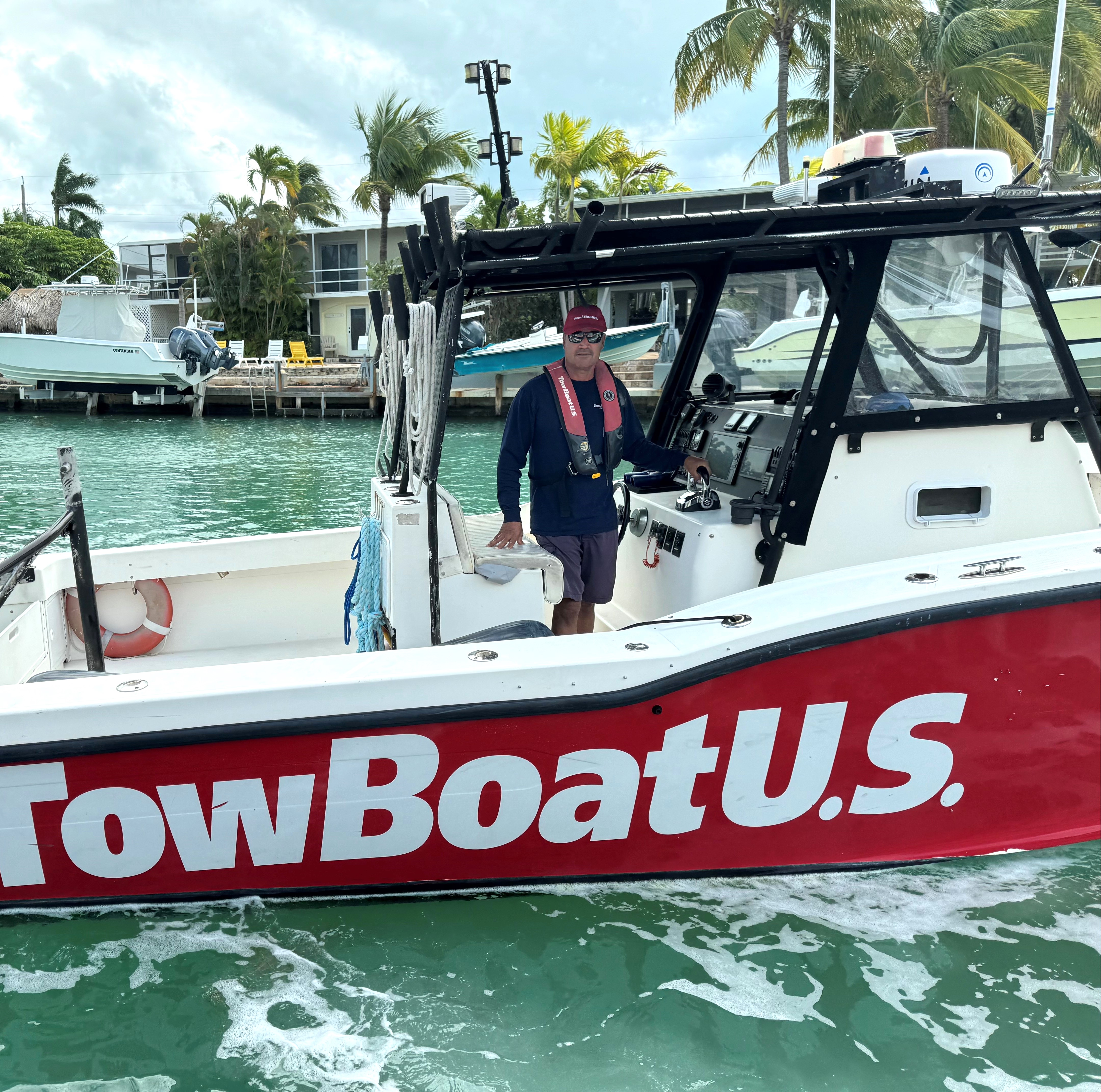  2023 Woody Pollak lifesaving award honoree Capt. Carlos Galindo of TowBoatUS Islamorada, Florida (Note to media: Photos of all honorees are available by contacting scroft@boatus.com).